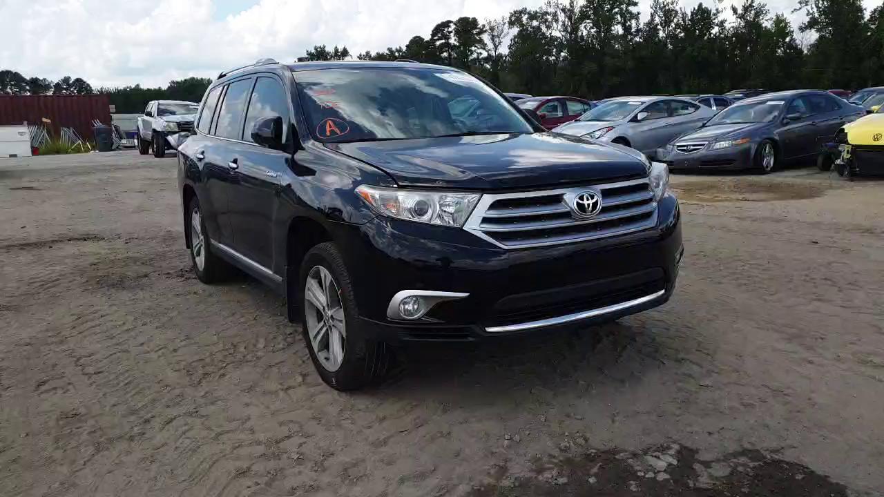 TOYOTA HIGHLANDER 2012 5tdyk3eh6cs057561