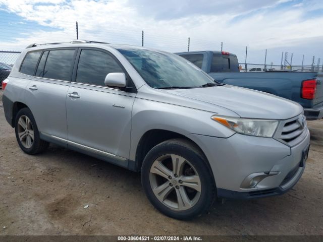 TOYOTA HIGHLANDER 2012 5tdyk3eh6cs063411