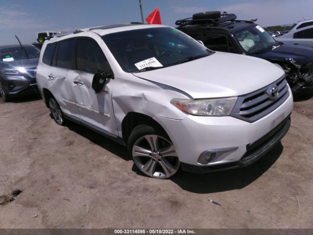 TOYOTA HIGHLANDER 2012 5tdyk3eh6cs068317