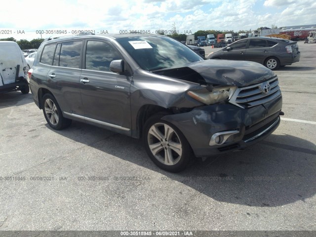 TOYOTA HIGHLANDER 2012 5tdyk3eh6cs069094