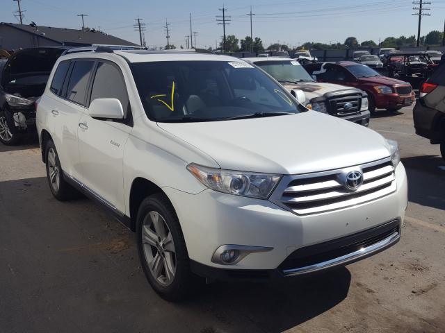 TOYOTA HIGHLANDER 2012 5tdyk3eh6cs069273