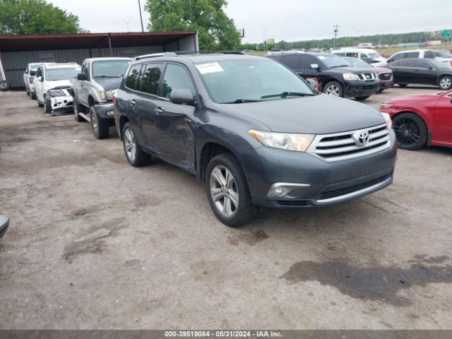 TOYOTA HIGHLANDER 2012 5tdyk3eh6cs074750