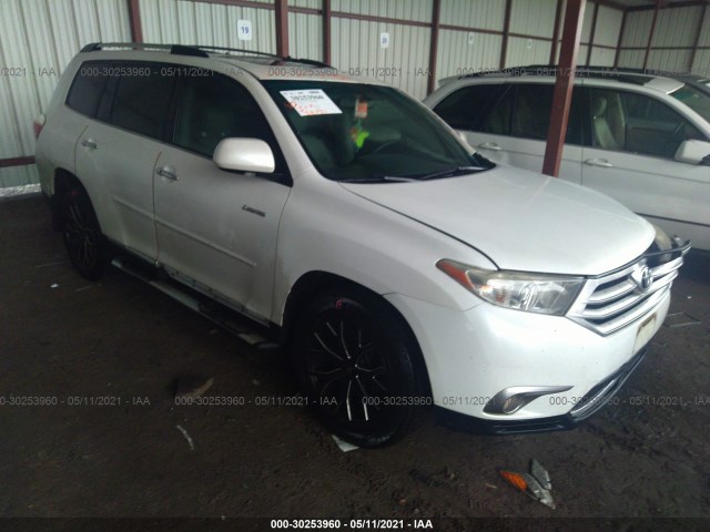 TOYOTA HIGHLANDER 2013 5tdyk3eh6ds102726