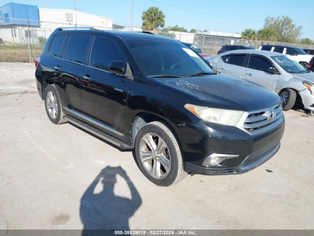 TOYOTA HIGHLANDER 2013 5tdyk3eh6ds104041