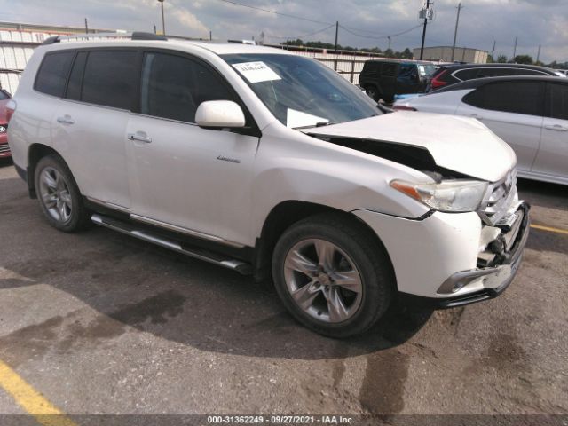 TOYOTA HIGHLANDER 2013 5tdyk3eh6ds105559