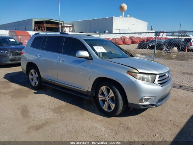 TOYOTA HIGHLANDER 2013 5tdyk3eh6ds119462