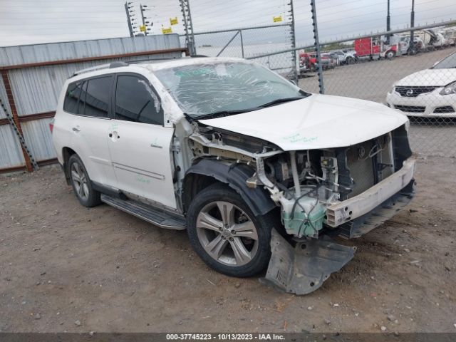 TOYOTA HIGHLANDER 2013 5tdyk3eh6ds119865