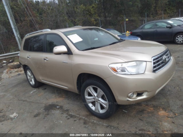 TOYOTA HIGHLANDER 2010 5tdyk3eh7as020712