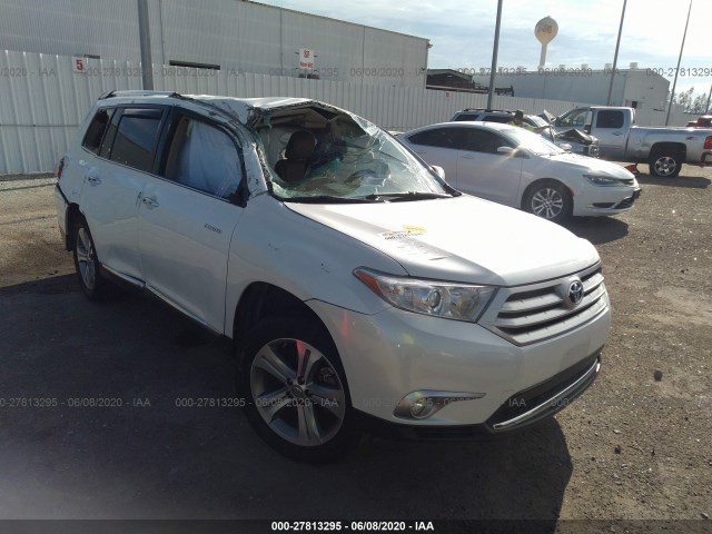 TOYOTA HIGHLANDER 2011 5tdyk3eh7bs028522