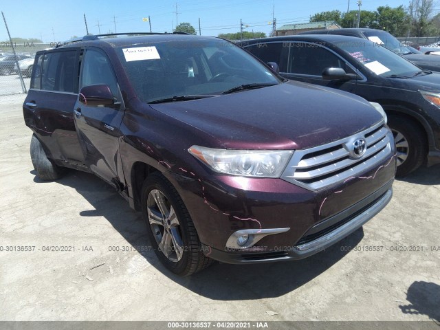 TOYOTA HIGHLANDER 2011 5tdyk3eh7bs030965