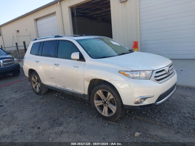 TOYOTA HIGHLANDER 2011 5tdyk3eh7bs039150