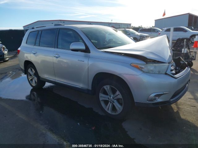 TOYOTA HIGHLANDER 2012 5tdyk3eh7cs052417