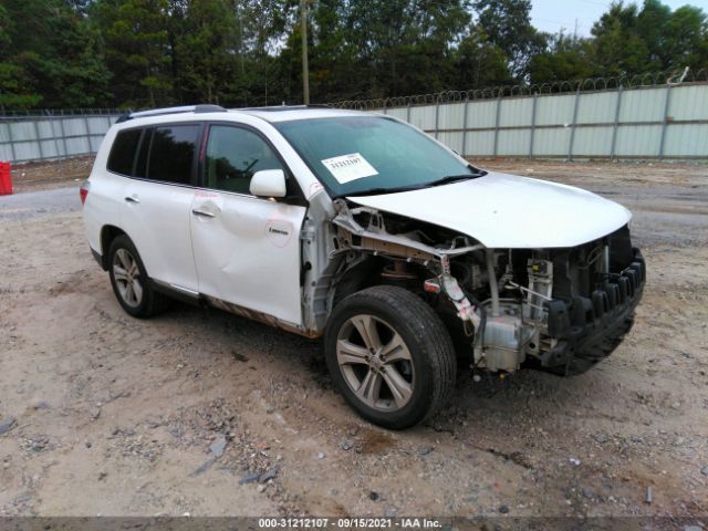 TOYOTA HIGHLANDER 2012 5tdyk3eh7cs073820