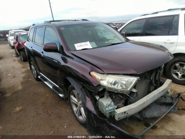 TOYOTA HIGHLANDER 2012 5tdyk3eh7cs076961