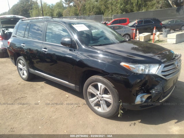 TOYOTA HIGHLANDER 2012 5tdyk3eh7cs078497