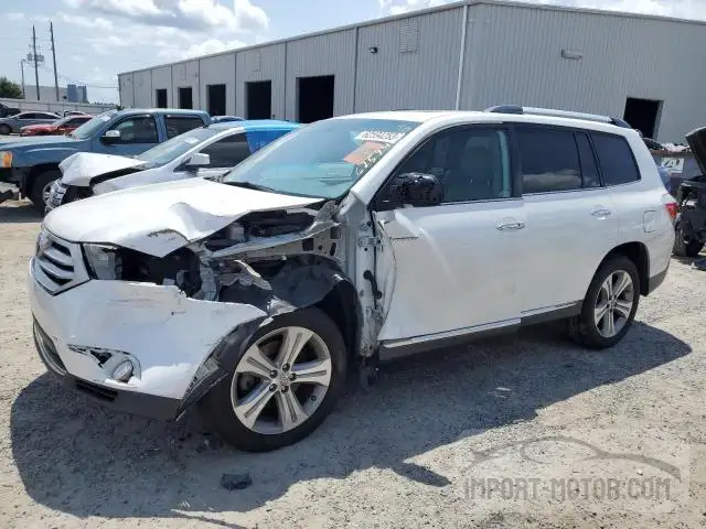 TOYOTA HIGHLANDER 2013 5tdyk3eh7ds101889