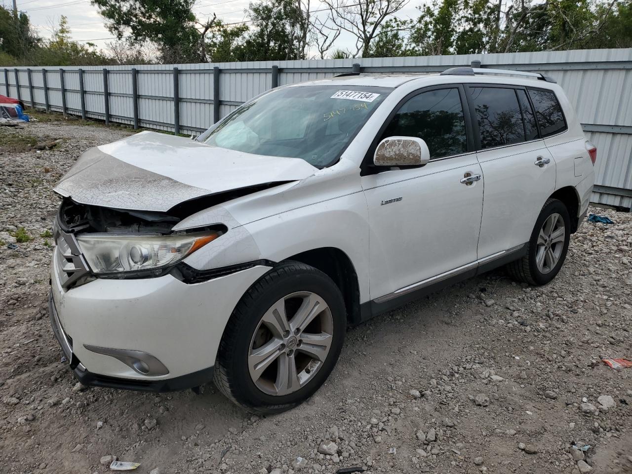 TOYOTA HIGHLANDER 2013 5tdyk3eh7ds120040