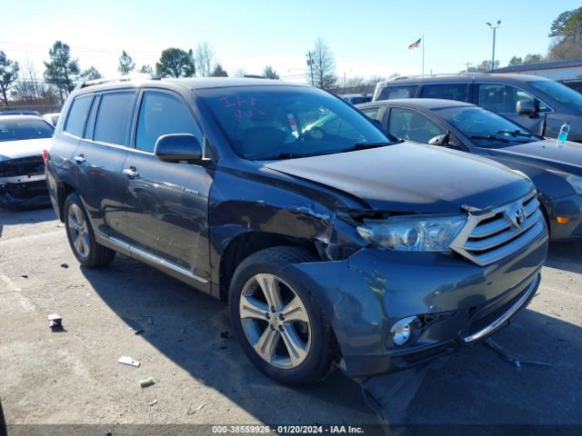 TOYOTA HIGHLANDER 2013 5tdyk3eh7ds120183