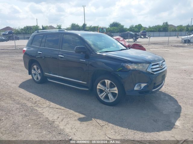 TOYOTA HIGHLANDER 2013 5tdyk3eh7ds120703