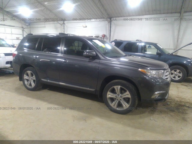 TOYOTA HIGHLANDER 2011 5tdyk3eh8bs039271