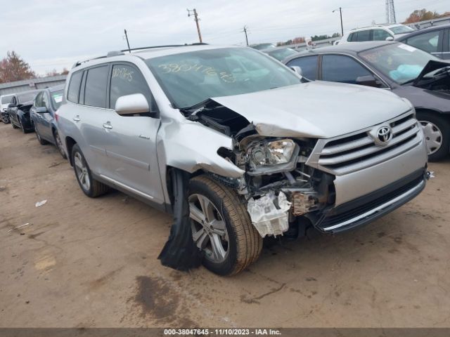 TOYOTA HIGHLANDER 2012 5tdyk3eh8cs052829