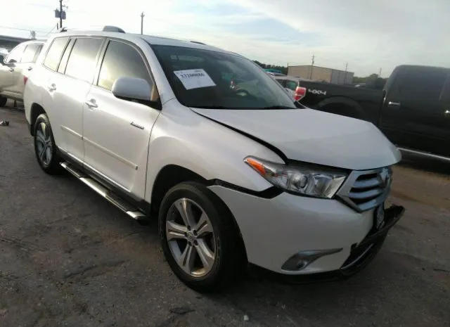 TOYOTA HIGHLANDER 2012 5tdyk3eh8cs053656