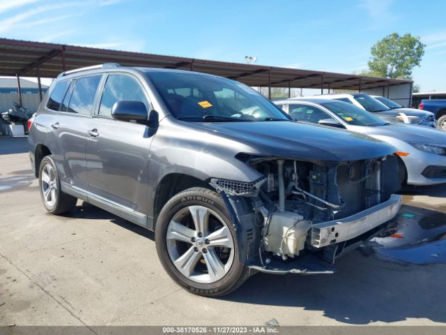 TOYOTA HIGHLANDER 2012 5tdyk3eh8cs061174