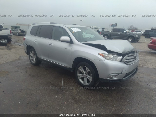 TOYOTA HIGHLANDER 2012 5tdyk3eh8cs064396