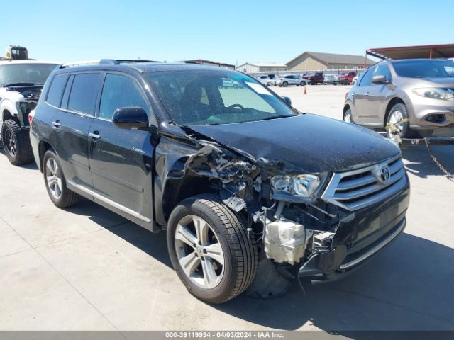 TOYOTA HIGHLANDER 2012 5tdyk3eh8cs083918