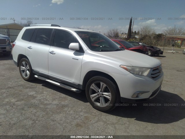 TOYOTA HIGHLANDER 2013 5tdyk3eh8ds101741