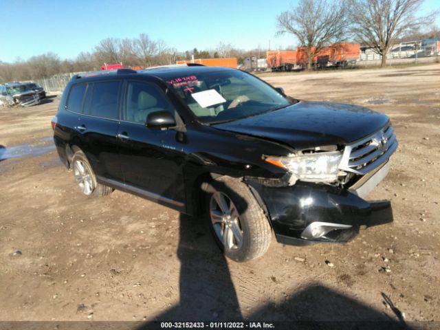 TOYOTA HIGHLANDER 2013 5tdyk3eh8ds120712