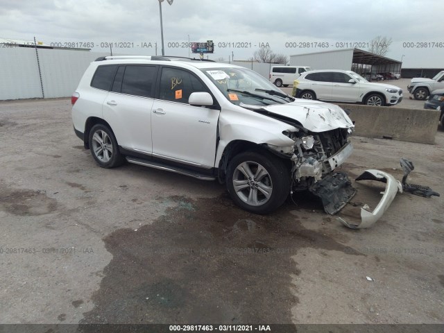 TOYOTA HIGHLANDER 2013 5tdyk3eh8ds142421