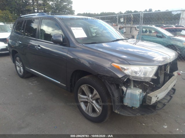 TOYOTA HIGHLANDER 2011 5tdyk3eh9bs030885