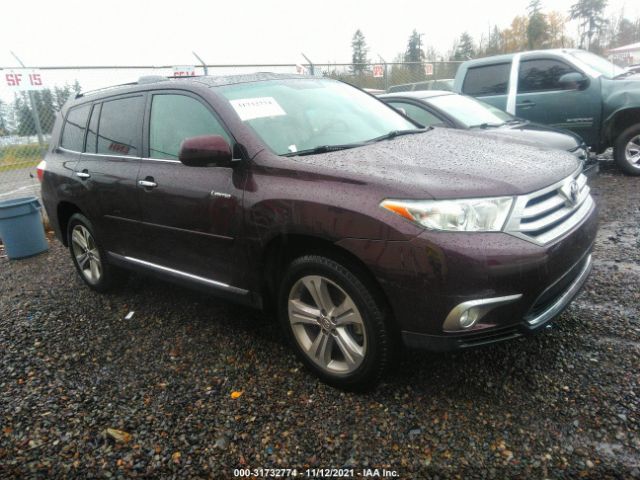 TOYOTA HIGHLANDER 2011 5tdyk3eh9bs042213