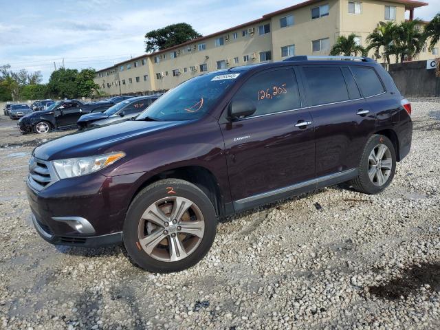 TOYOTA HIGHLANDER 2012 5tdyk3eh9cs050717