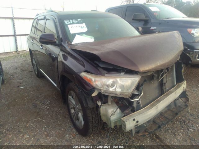 TOYOTA HIGHLANDER 2012 5tdyk3eh9cs053696