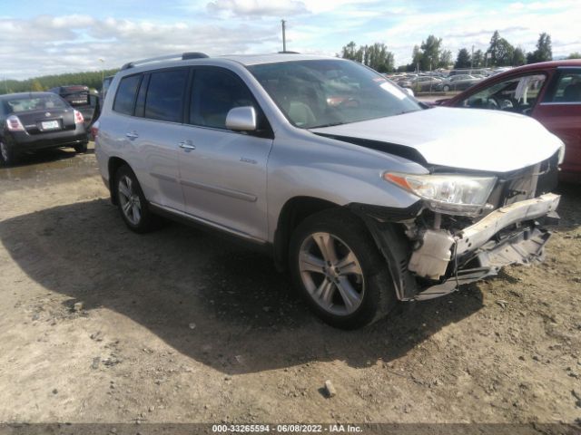 TOYOTA HIGHLANDER 2012 5tdyk3eh9cs054279