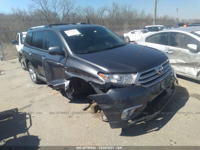 TOYOTA HIGHLANDER 2012 5tdyk3eh9cs059451