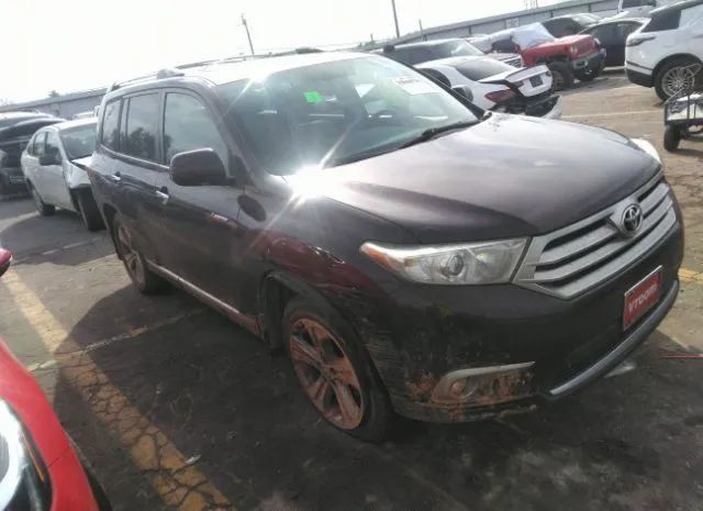 TOYOTA HIGHLANDER 2012 5tdyk3eh9cs076458