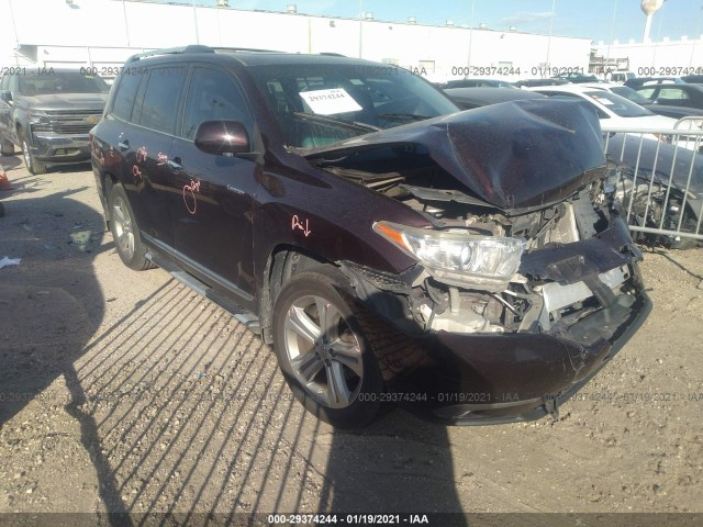 TOYOTA HIGHLANDER 2012 5tdyk3eh9cs080672