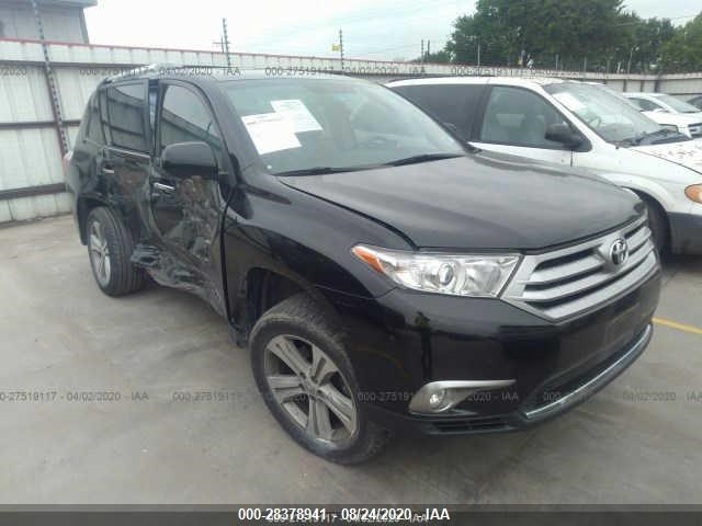 TOYOTA HIGHLANDER 2013 5tdyk3eh9ds097456