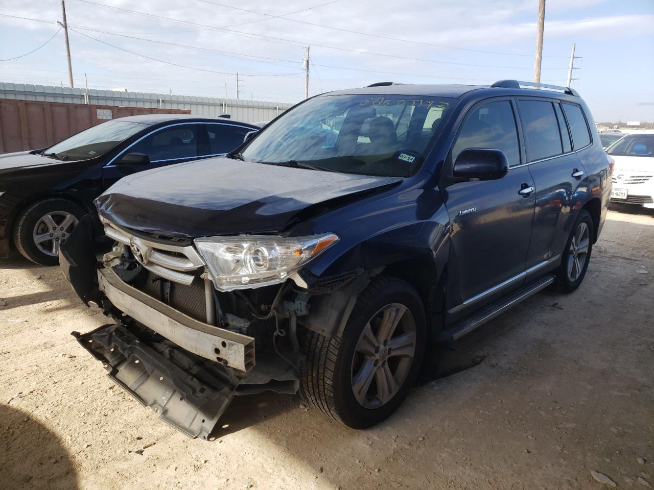 TOYOTA HIGHLANDER 2013 5tdyk3eh9ds101358