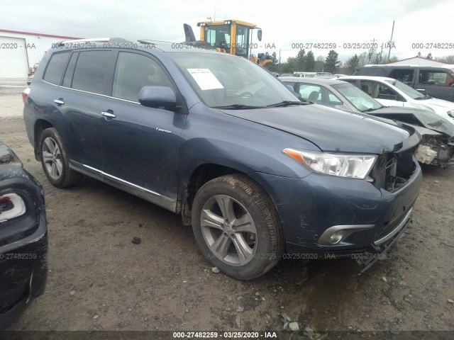 TOYOTA HIGHLANDER 2013 5tdyk3eh9ds116989