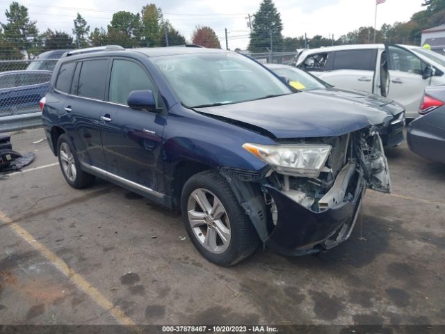 TOYOTA HIGHLANDER 2013 5tdyk3eh9ds125420