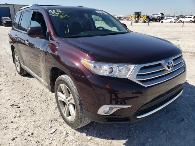 TOYOTA HIGHLANDER 2013 5tdyk3eh9ds134697