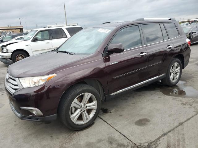 TOYOTA HIGHLANDER 2013 5tdyk3eh9ds139446