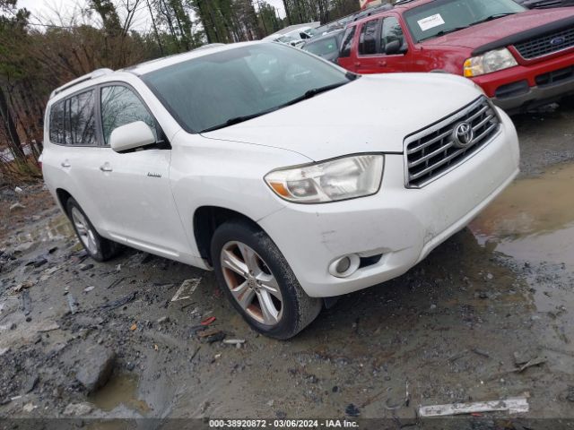 TOYOTA HIGHLANDER 2010 5tdyk3ehxas010949