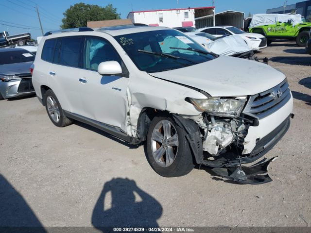 TOYOTA HIGHLANDER 2011 5tdyk3ehxbs043600