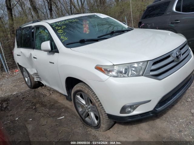 TOYOTA HIGHLANDER 2012 5tdyk3ehxcs052718