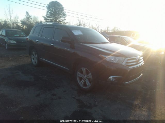 TOYOTA HIGHLANDER 2012 5tdyk3ehxcs065131